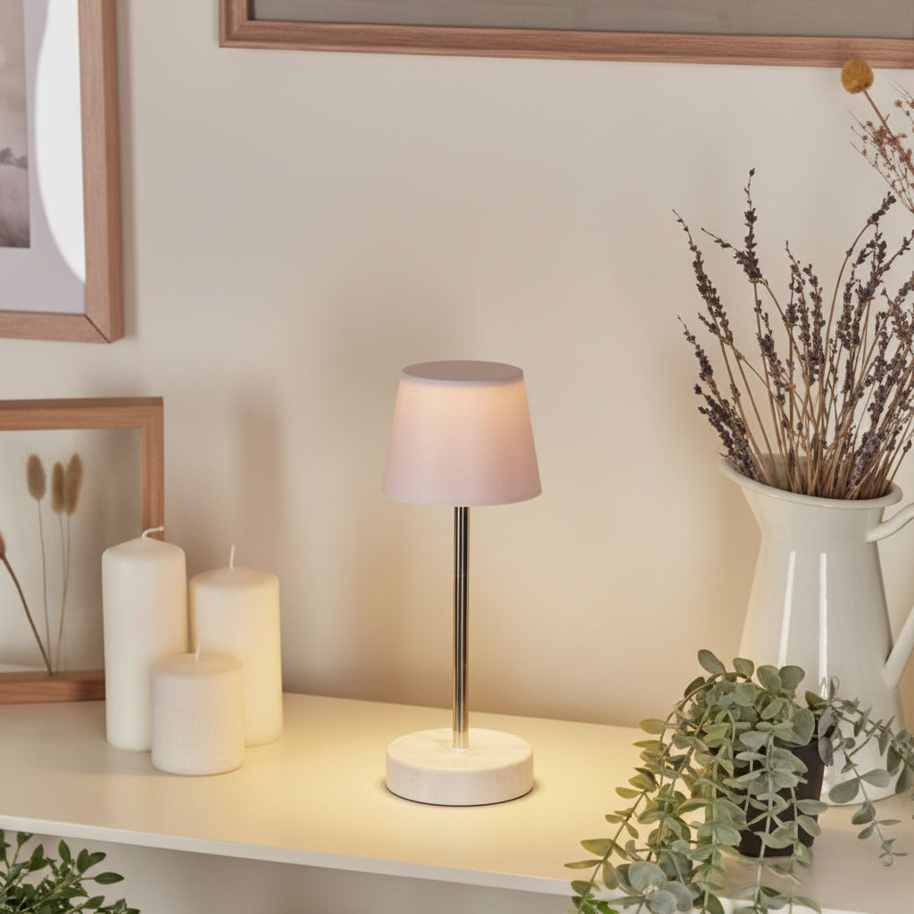 Lampe de Table LED Sans Fil Télescopique – Veilleuse Rechargeable Tactile