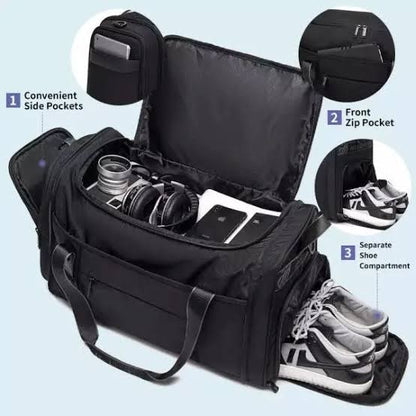Sac de Sport et de Voyage Multifonctionnel avec Compartiment Chaussures