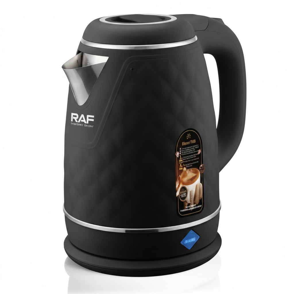 Bouilloire Électrique RAF 2.0L – Bouilloire Design Diamant Rapide 1500W