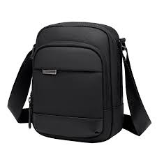 Sacoche Bandoulière Noir Mat pour Homme