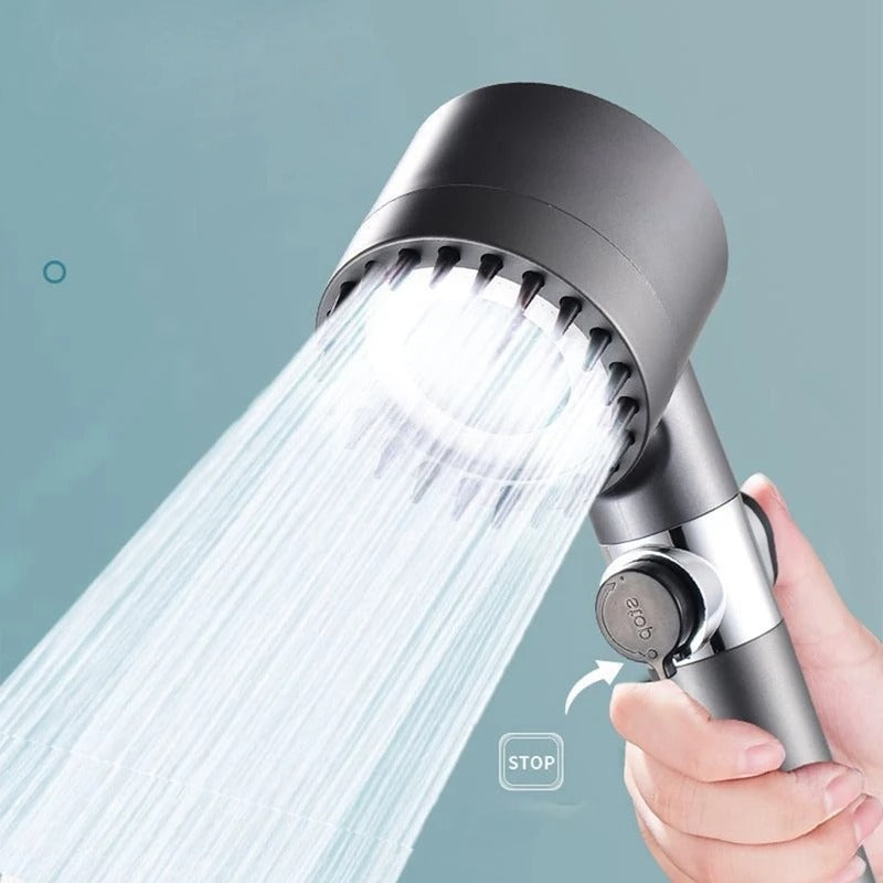 Shower Head with Cotton Filters, 3 Modes.