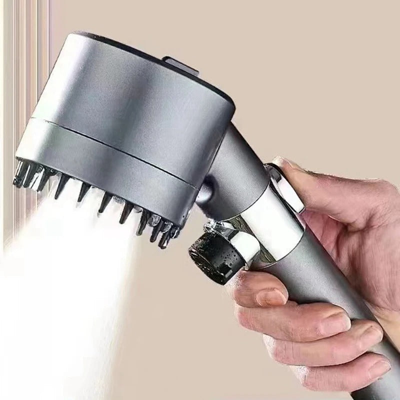 Shower Head with Cotton Filters, 3 Modes.