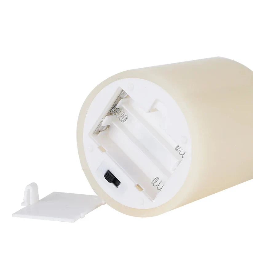 3 Bougies LED en Cire Véritable – Ambiance Chaleureuse & Sécurisée