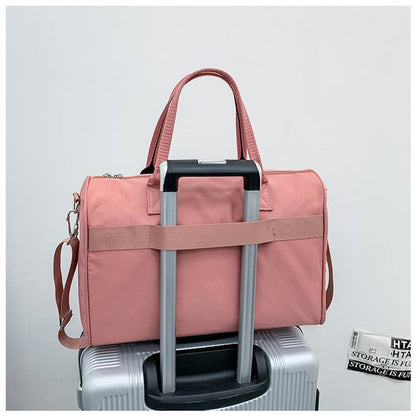 Sac de voyage unisexe en toile imperméable – Élégance urbaine et fonctionnalité moderne