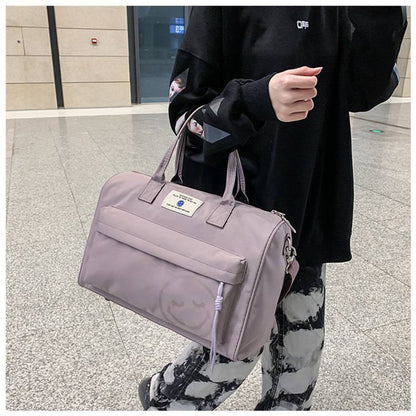 Sac de voyage unisexe en toile imperméable – Élégance urbaine et fonctionnalité moderne