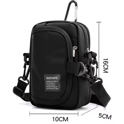 Sac Bandoulière pour Hommes – Compact, Élégant et Pratique – Idéal pour Travail, Voyage et Quotidien