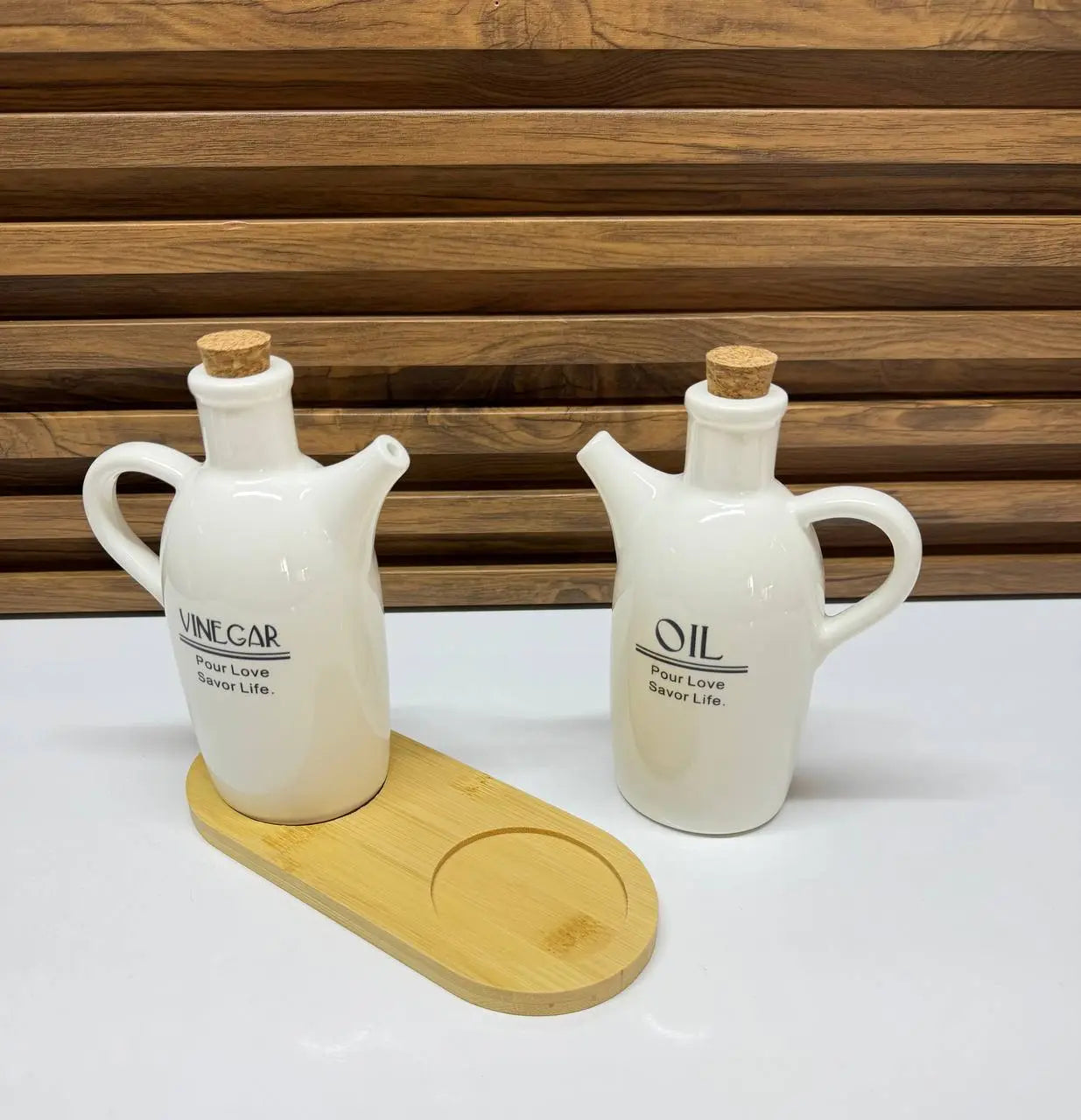 Set Huile & Vinaigre Élégant