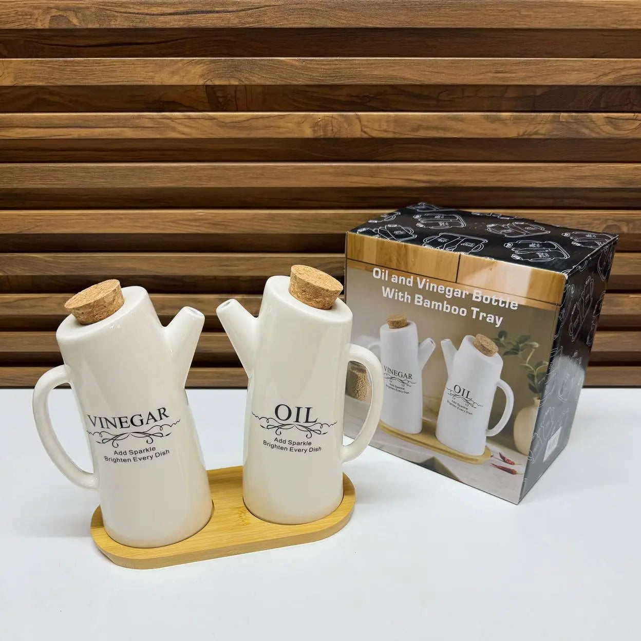 Set Huile & Vinaigre Élégant