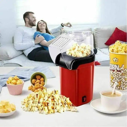 Machine à Pop-Corn Électrique 1200W – Appareil à Air Chaud Sans Huile