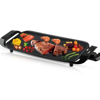 Plancha Électrique RAF – Plaque de Cuisson XXL Antiadhésive et Sans Fumée