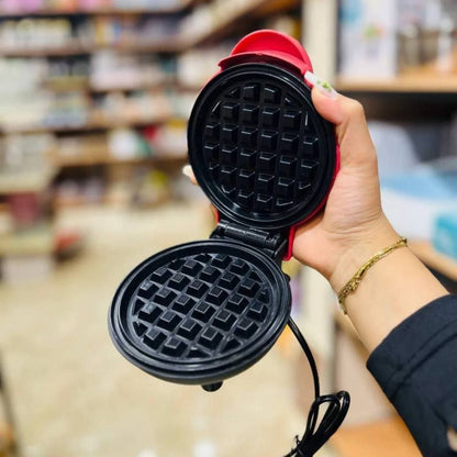 Mini Gaufrier Électrique Individuel – Appareil à Gaufres Rapide Antiadhésif