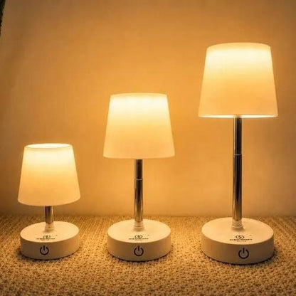 Lampe de Table LED Sans Fil Télescopique – Veilleuse Rechargeable Tactile