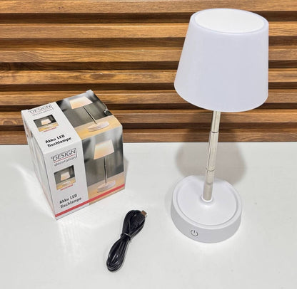 Lampe de Table LED Sans Fil Télescopique – Veilleuse Rechargeable Tactile