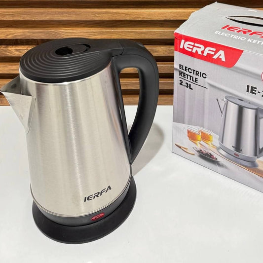 Bouilloire Électrique en Inox 2.3L – Bouilloire Rapide Haute Capacité 1500W