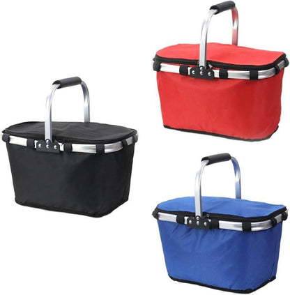 Panier de Pique-Nique Isotherme Pliable – Le Compagnon Idéal pour vos Sorties