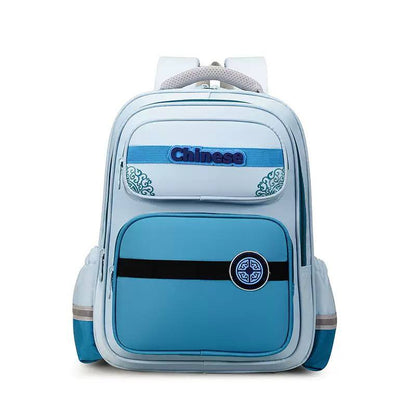 Sac à Dos Scolaire Ergonomique – Cartable Étanche avec Bandes Réfléchissantes