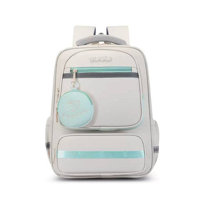 Sac à Dos Scolaire Orthopédique Ergononique – Cartable Étanche avec Mini Trousse