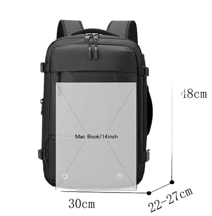 Sac de Compression Voyage – Sac de Rangement Sous Vide Réutilisable avec Pompe