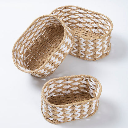 Organisateur Tissé à la Main – Rangement Naturel et Élégant