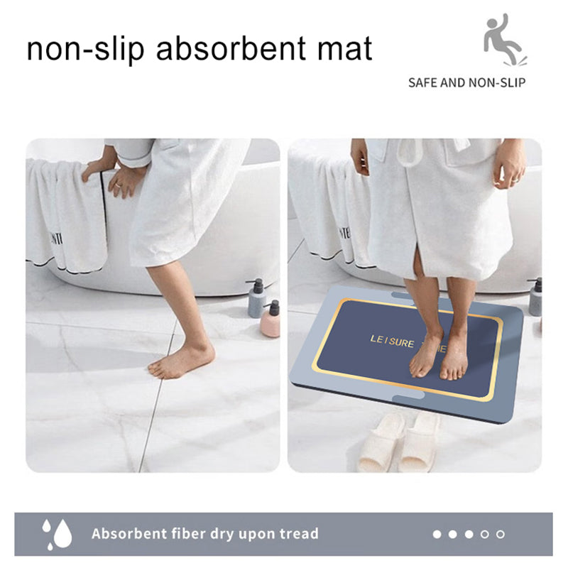 Tapis de Sol Ultra-Absorbant Antidérapant