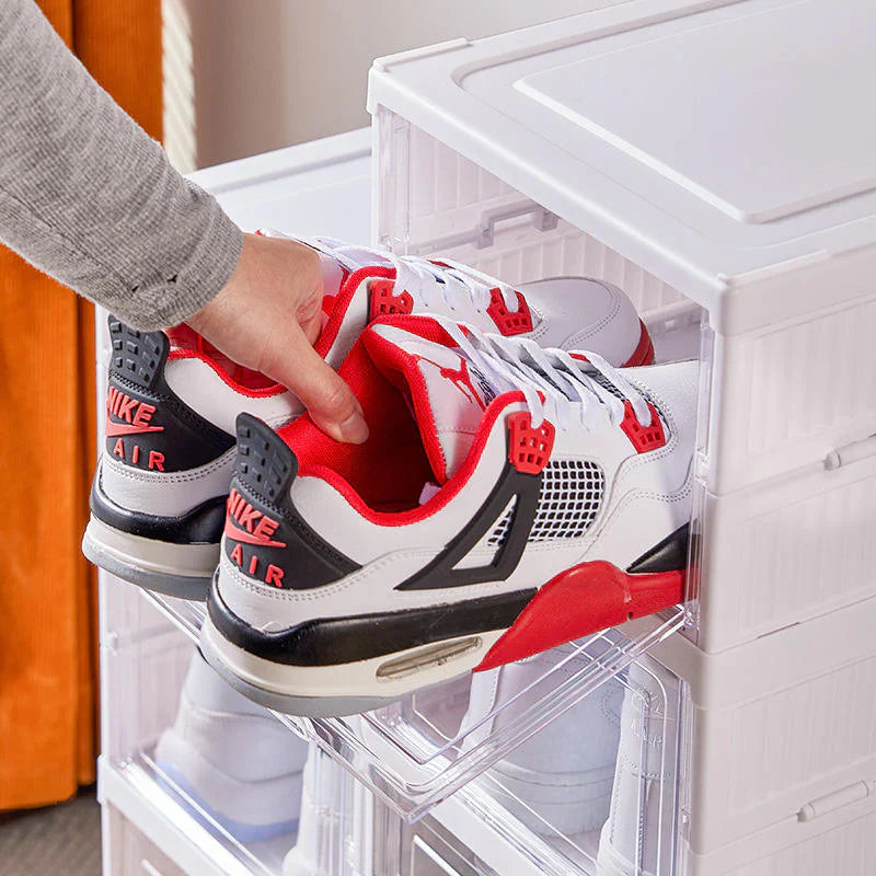 Rangement de Chaussures Pliable à 6 Étages
