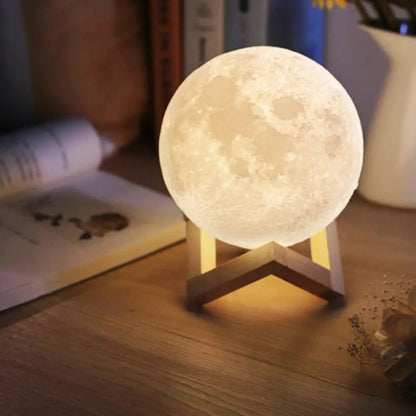 Lune Magique - Lampe LED 3D