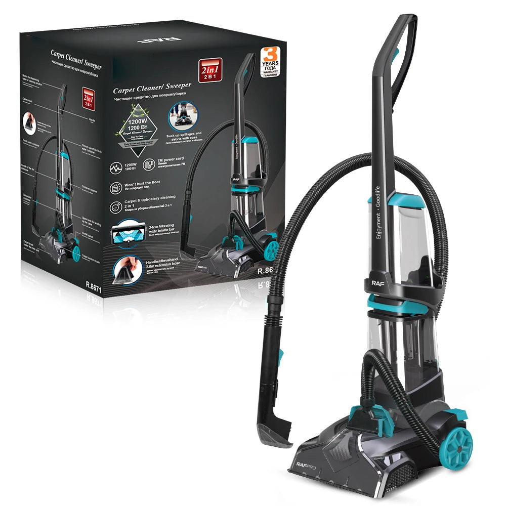 Aspirateur Balayeuse Électrique Multifonction 1200W