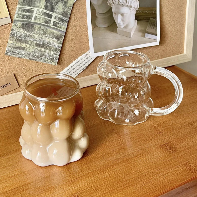 3 Verres à Boissons en Forme de Raisin