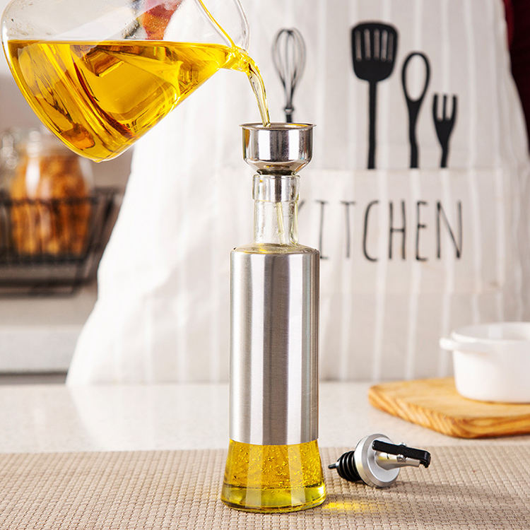 Bouteille sel et Poivre, Bouteille Huile et Vinaigre, Ensemble Huilier