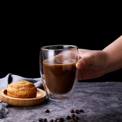 3 Tasse en verre à Double paroi