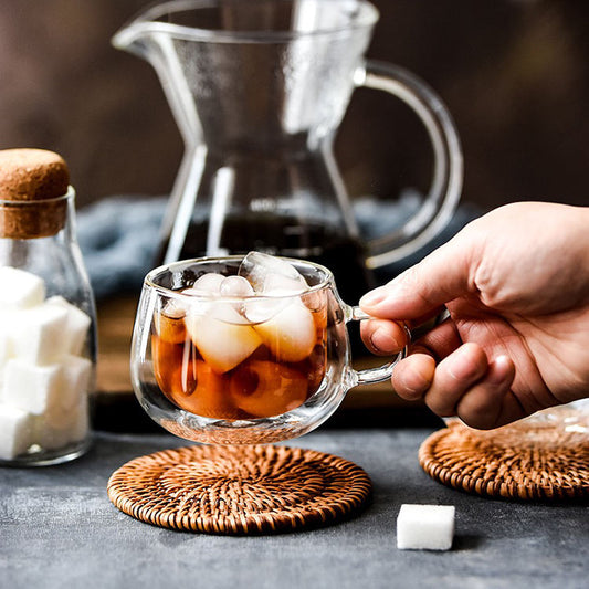 6 Tasse  à Double Paroi, un Plaisir de Café Durable et Chic