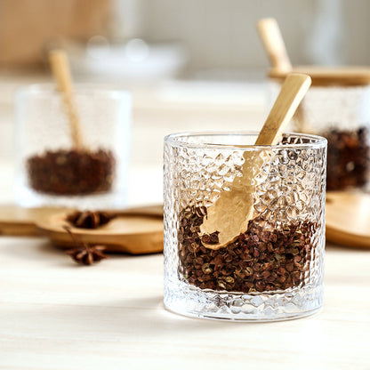 Ensemble de Boîtes de Rangement en Verre pour Assaisonnement