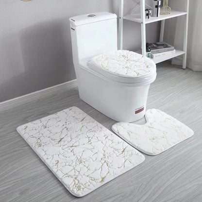 Ensemble de Tapis de Salle de Bain Antidérapants et Absorbants