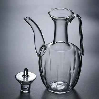 Théière bouilloire en verre 600 ml