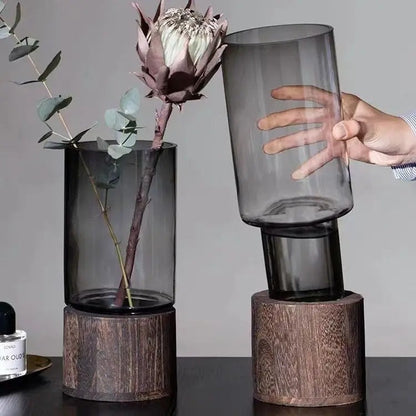 Vases de plantes hydroponiques européennes simples