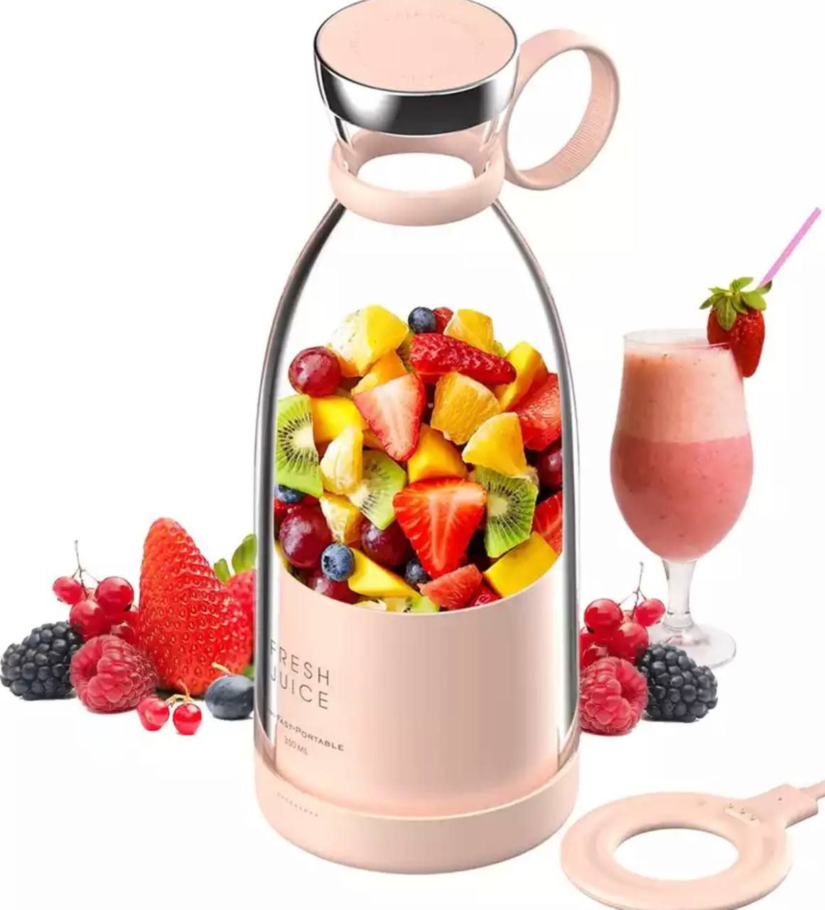 Presse-agrumes et mixeur de fruits électriques portables, port USB
