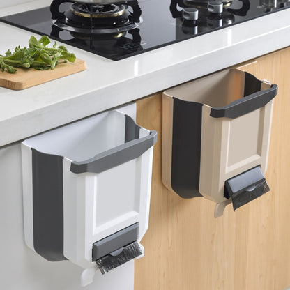 2 Poubelle Cuisine Pliable - Pratique Peu Encombrante  et Élégante